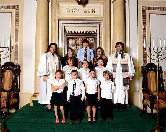 Ohef Shalom Consecration class 9-27-13 Photo cr DAVID BELOFF 032-edit