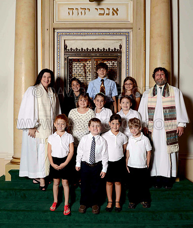 Ohef Shalom Consecration class 9-27-13 Photo cr DAVID BELOFF 034x-low res2