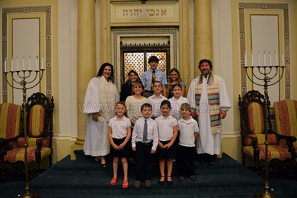 Ohef Shalom Consecration class 9-27-13 Photo cr DAVID BELOFF 036